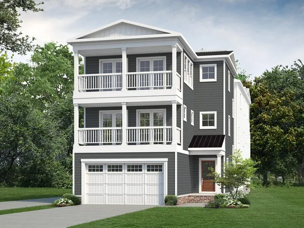 The Laurel Duplex Plan, Oceanfront Spot Builds