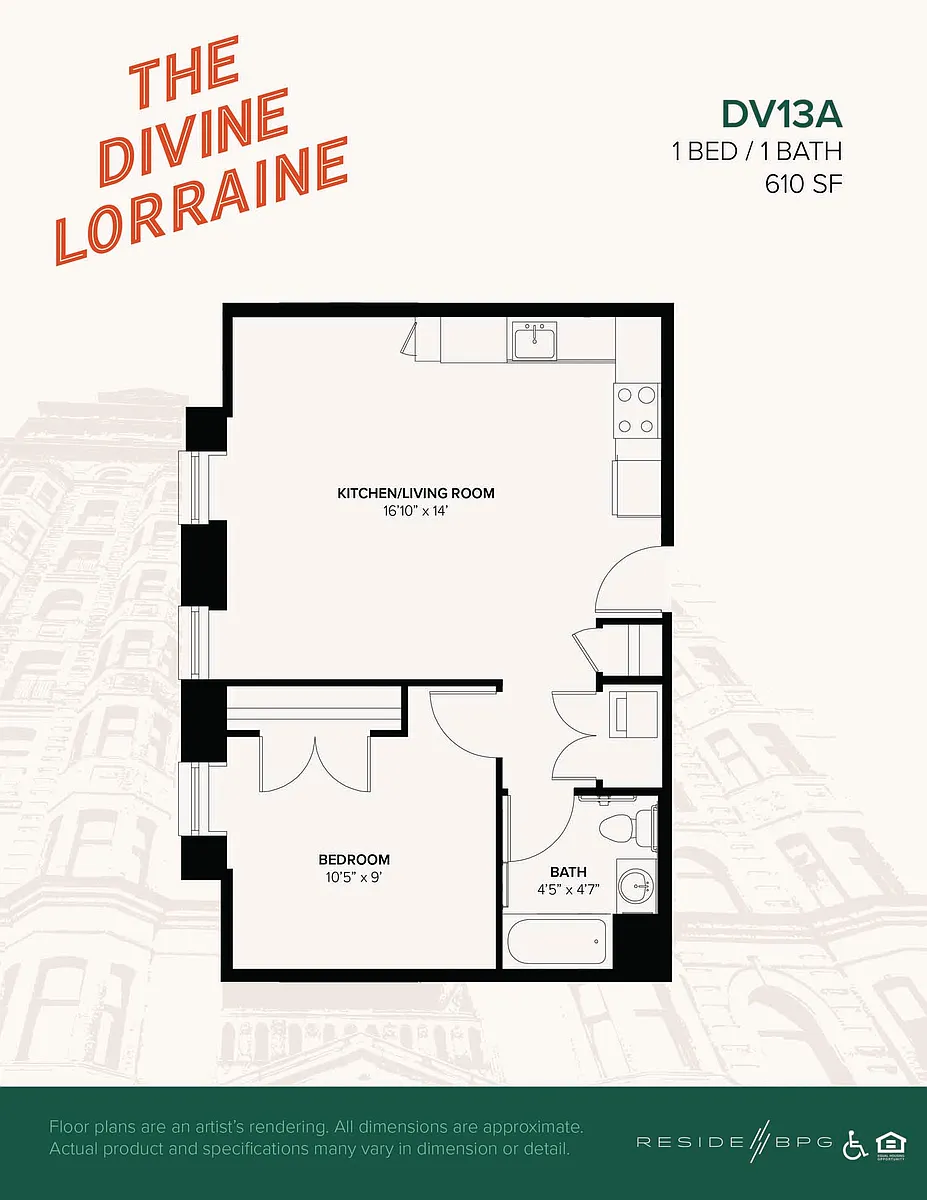 Floor plan DV13A
