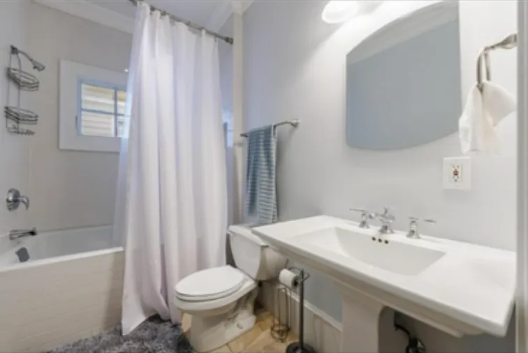 Secondary bathroom view 2