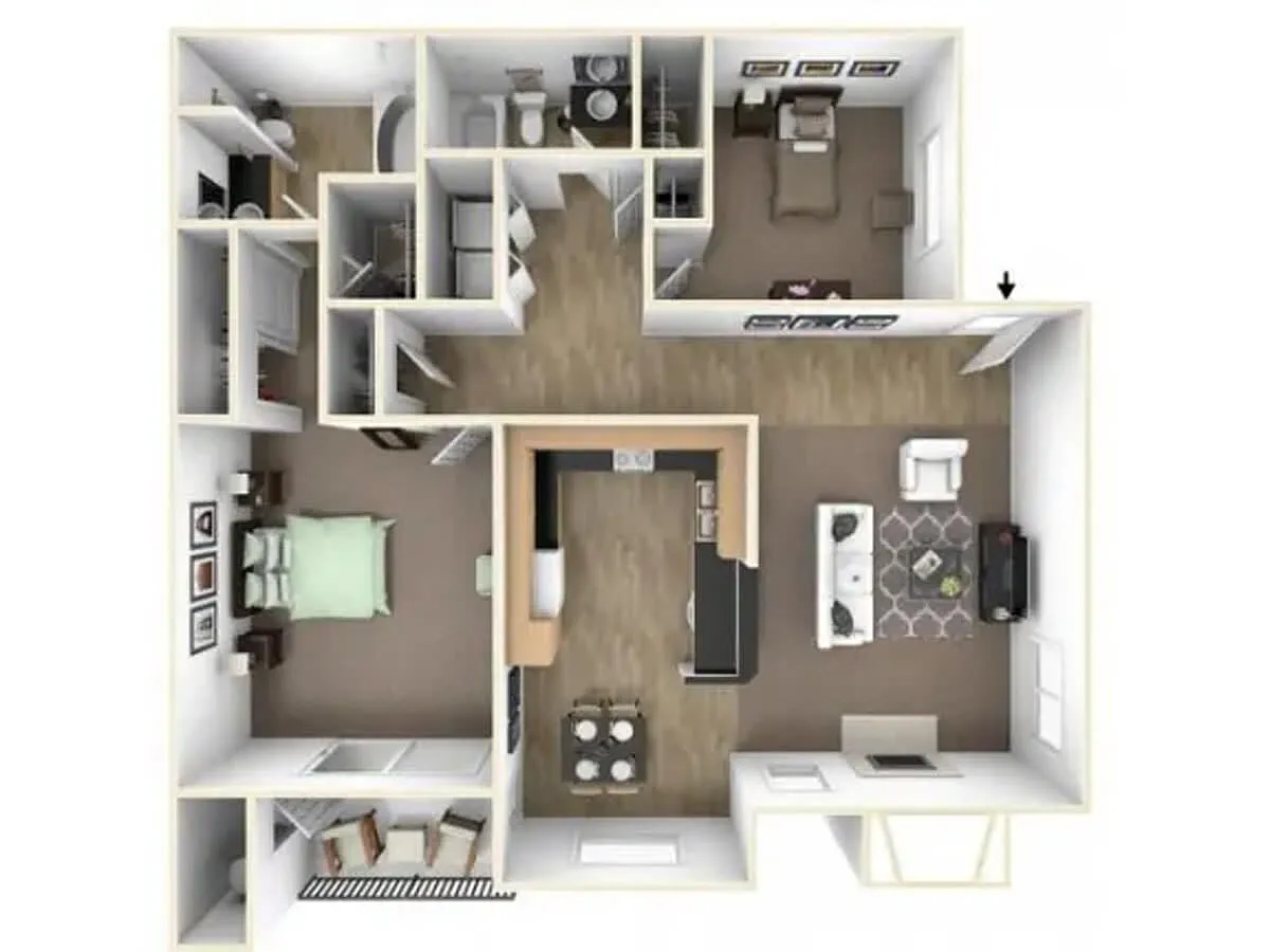 Floor plan Brook
