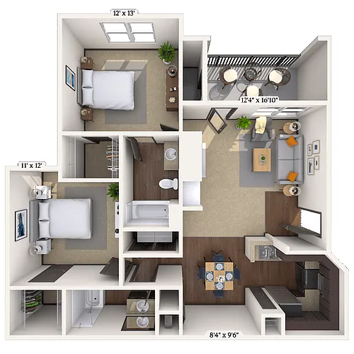 Floor plan Bradford