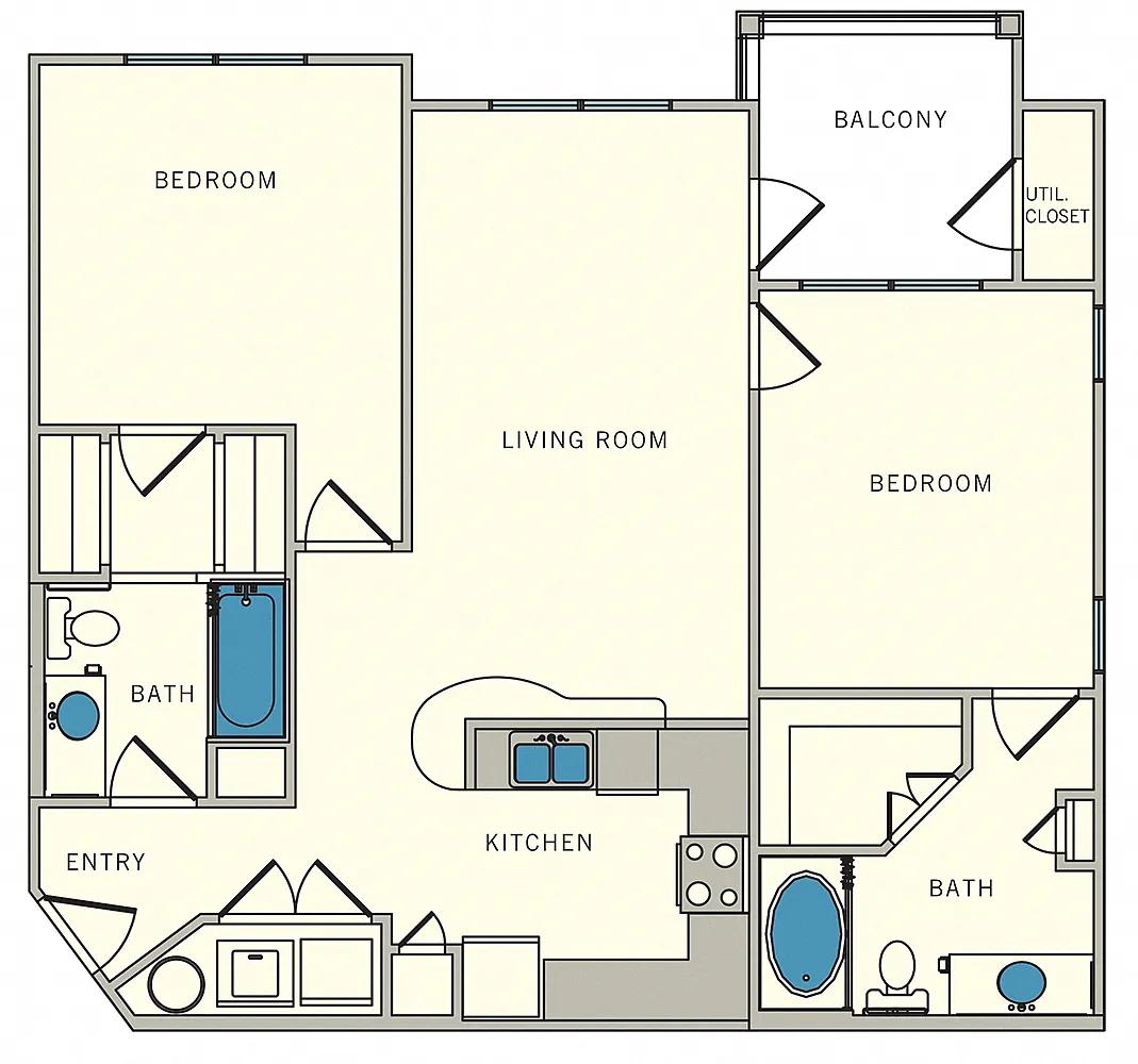 Floor plan B2