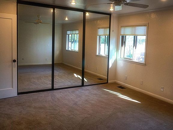 huge closets and new carpets in master bedroom
