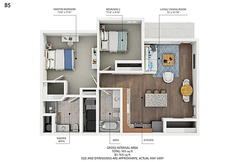 Floor plan B5