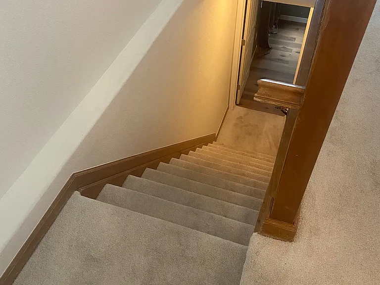 private entrance to basement