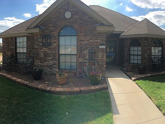 Flag stone flower patio