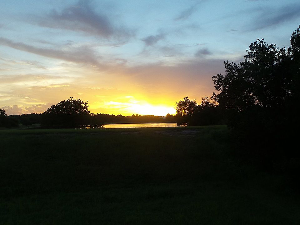 Sunset from screened porch