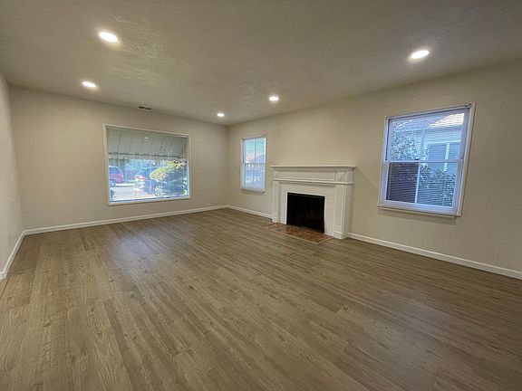 Spacious living room with lots of natural light