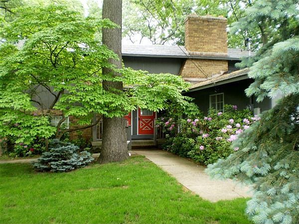 Lush park like setting