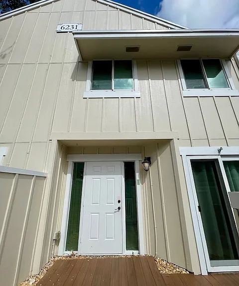 front of home