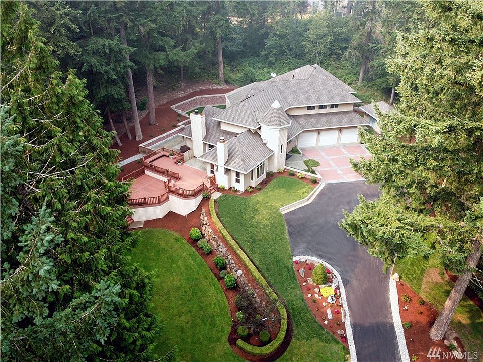 Ariel view of the beautiful .8 acre property