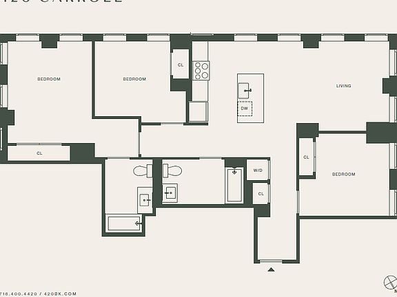 2nd image of 420 Carroll St #W1302
