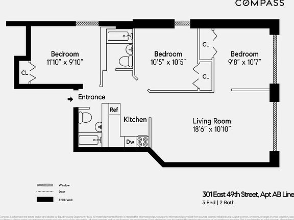 2nd image of 301 E 49th St #3AAB