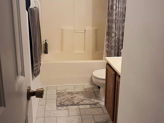 Bathroom has Super flush.