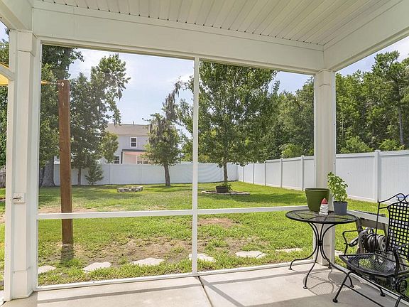 Relax on your back porch.