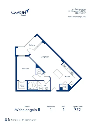Floor plan Michelangelo II