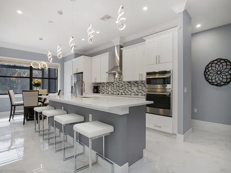 kitchen with stainless steel appliances
