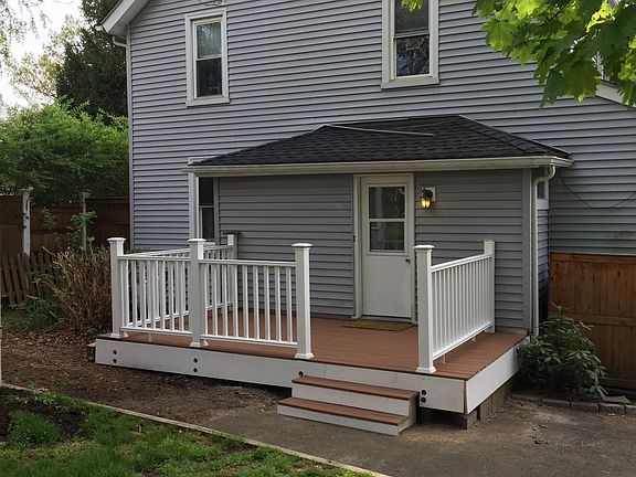 Newly Restored Deck for Family Recreation in back yard