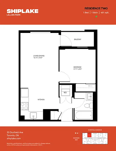 Floor plan 407