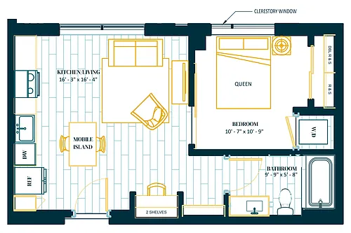 Floor plan Dusk