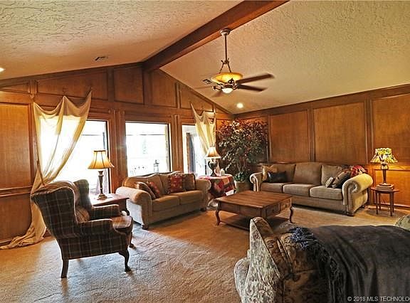 Formal Living Room from entrance to Kitchen and Casual Dining Room