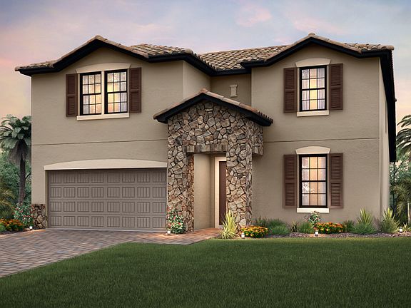 Elevation FM2A with stone