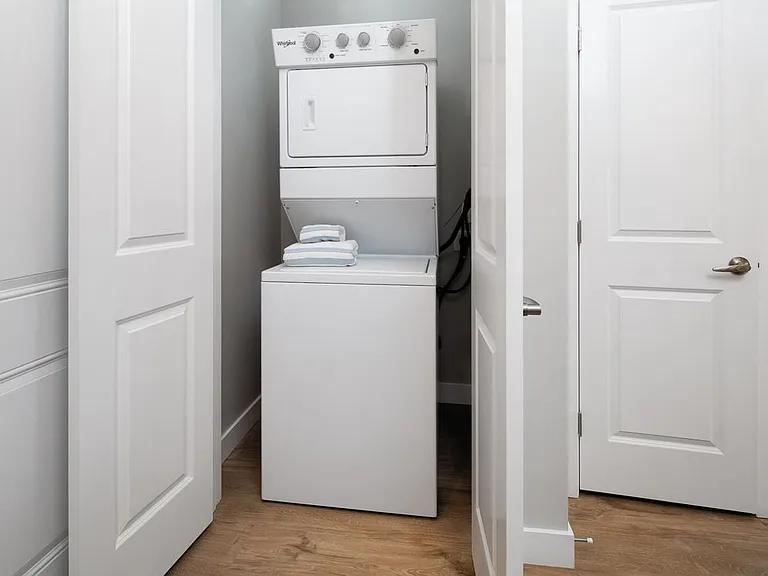 In-unit washer and dryer