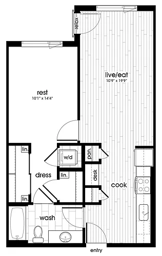 Floor plan A11-SAN