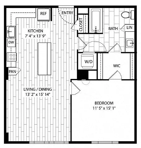 Floor plan California
