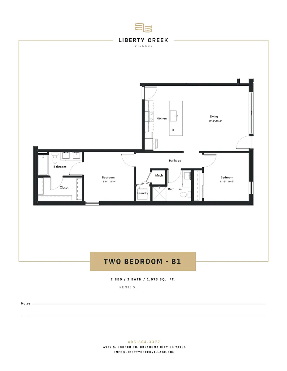 Floor plan B1