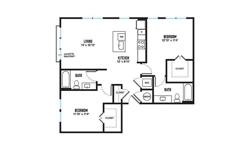 Floor plan JENSEN