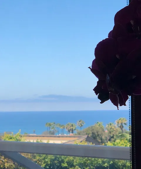 Calafia beach, one mile away