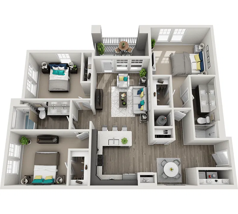 Floor plan The Everglade