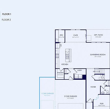 Waldorf Floor Plan, Quick Move-In Home, Floor 1