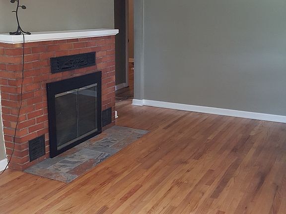 Living-room with fireplace
