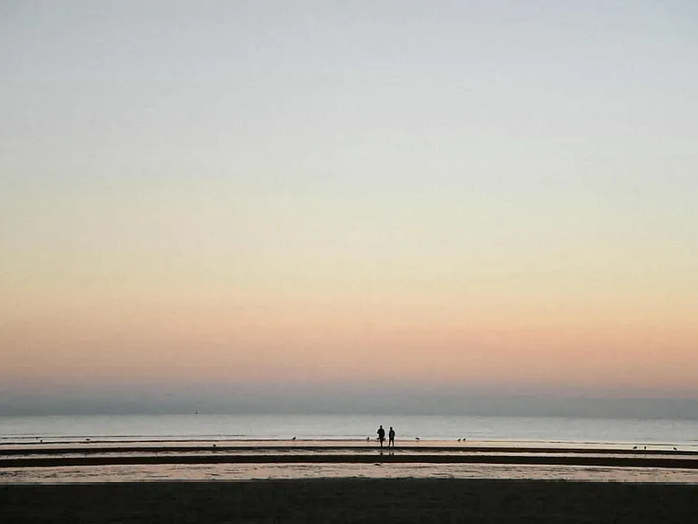 Serene Sunset Views at Nearby Beach by The Landing at Vinnin Square