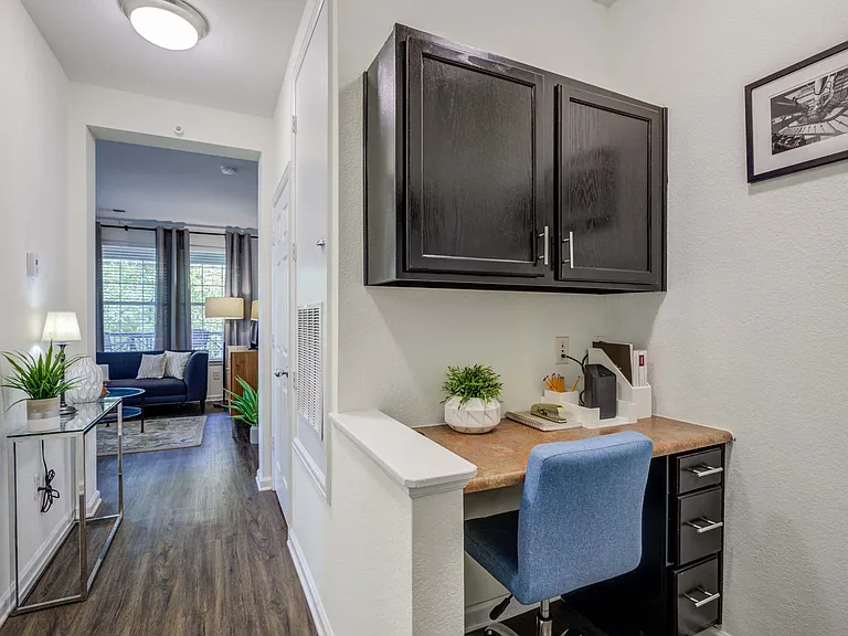 Built-In Desk Area in Kitchen or Alcove *