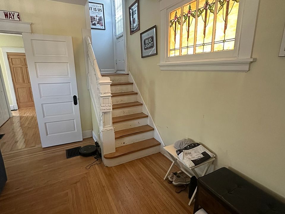 entrance when you walk in