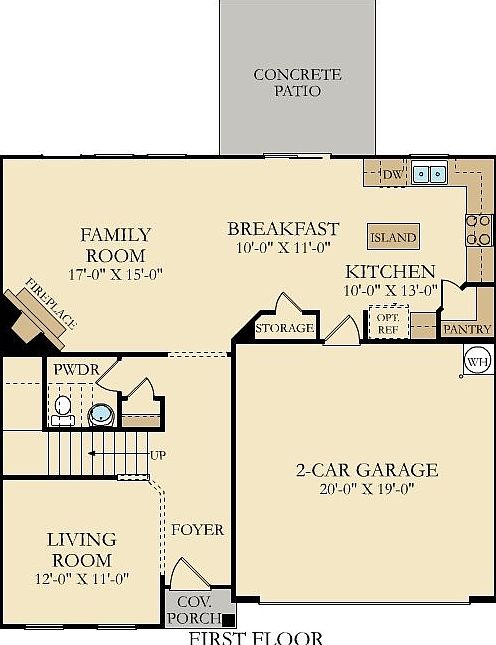 First Level Floor Plan