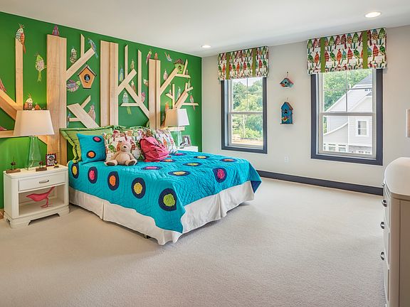 Spacious secondary bedrooms