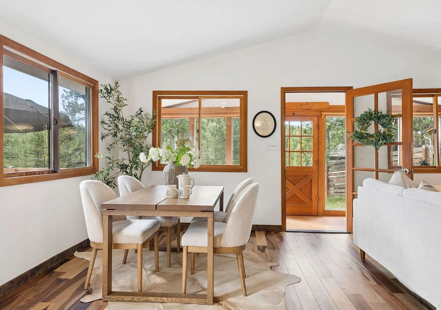 Charming Evergreen Mountain Home with Fenced Yard, Updated Kitchen & Sunroom Pets Welcome! — Photo 4