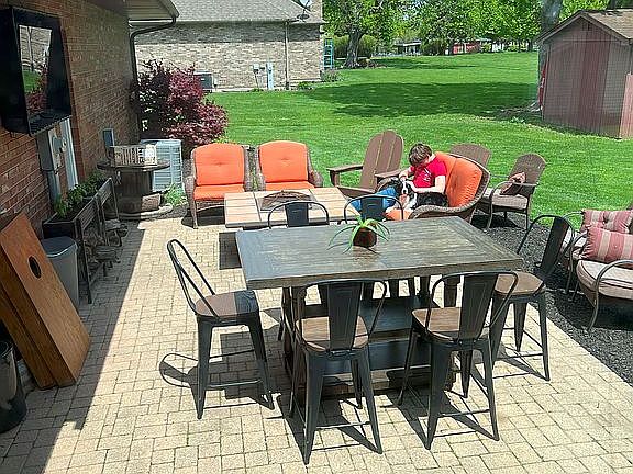 Back patio