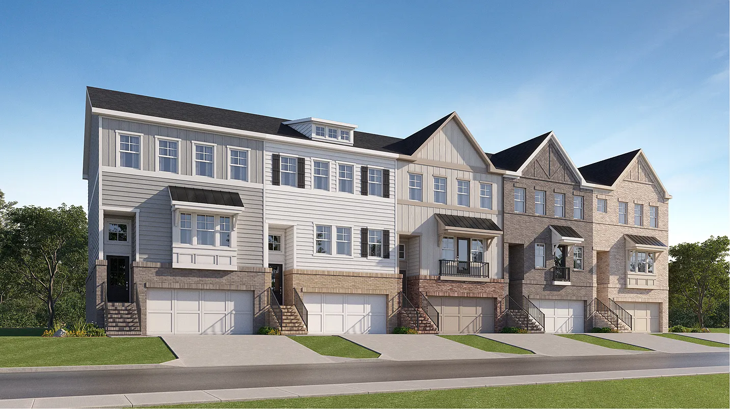 Bentley Plan, Forrest Crossing : Forrest Crossing Townhomes photo 1