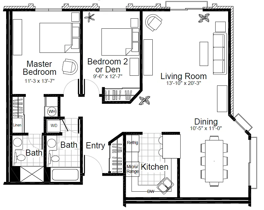 Floor plan Maplewood