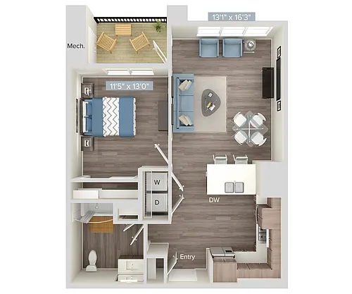 Floor plan A5-213