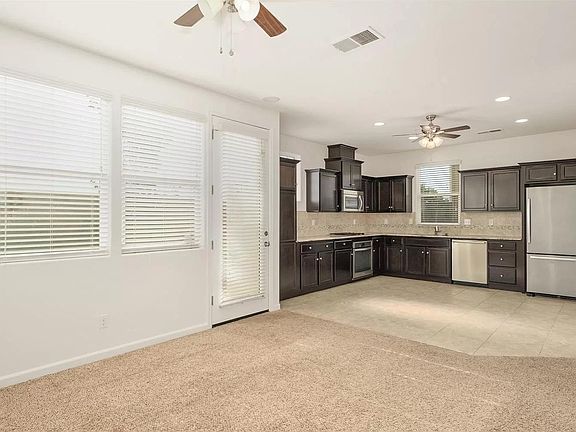 Kitchen / Dinning area seen from the living room
