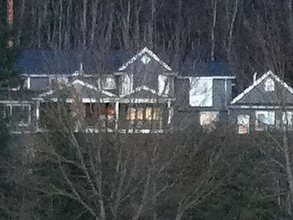 Back side view from park