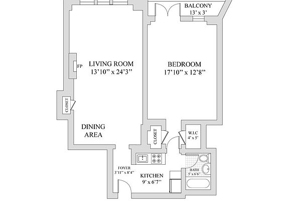 2nd image of 307 E 44th St APT 1406