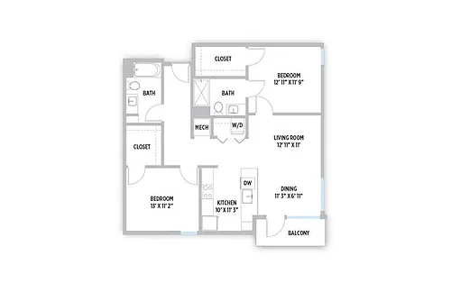 Floor plan Pablo