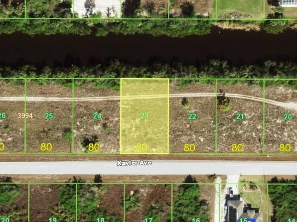 12960 XAVIER AVENUE LOT 23, PORT CHARLOTTE, FL 33981